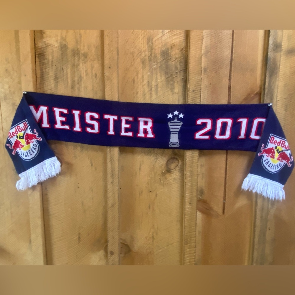 Red Bull Salzburg Meister 2010‎ Soccer Scarf Austrian Bundesliga Champions